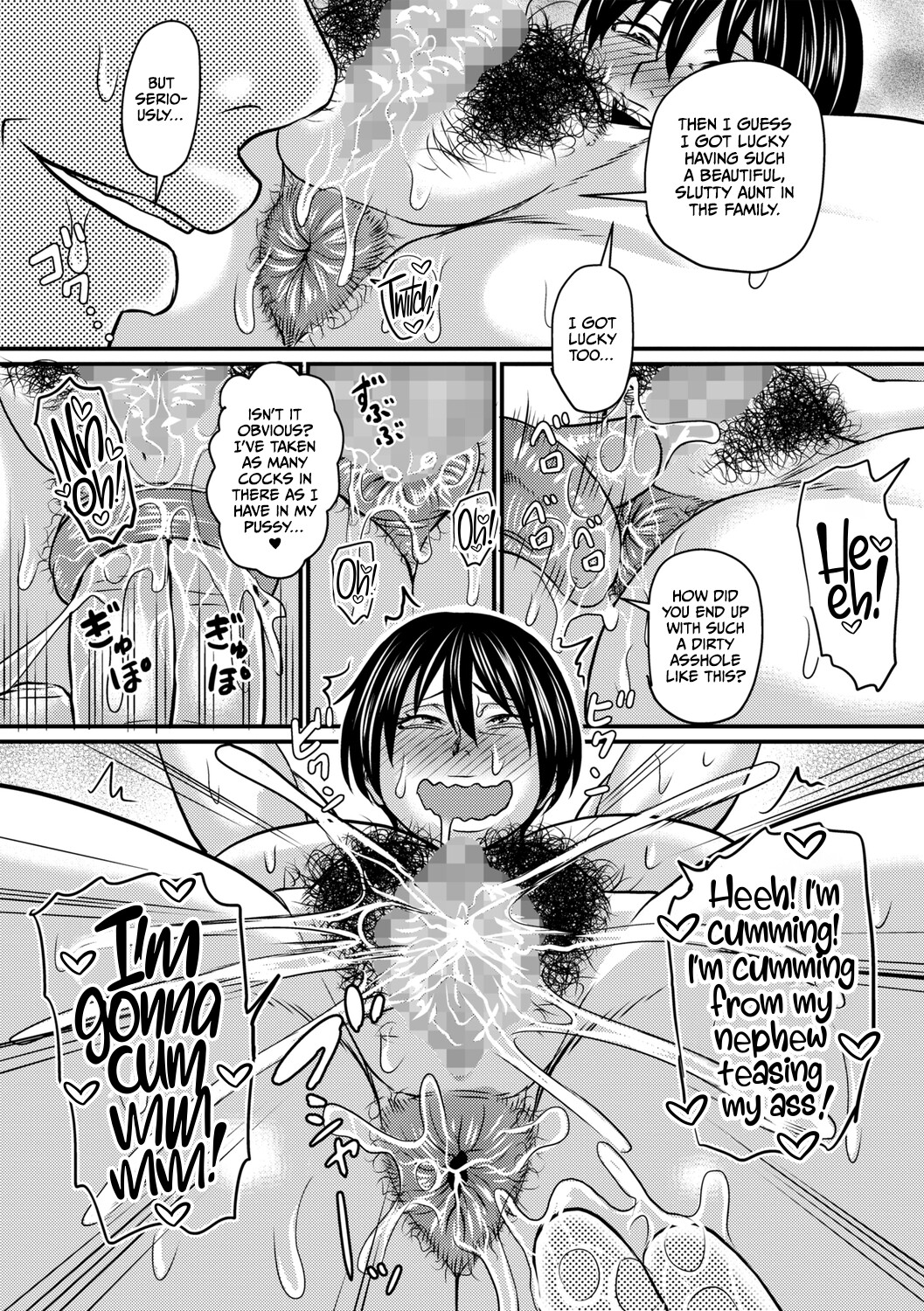 Hentai Manga Comic-Living alone with my Super Lewd Aunt-Read-15